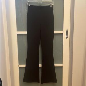 H&M Black Flared Boot Cut Pants